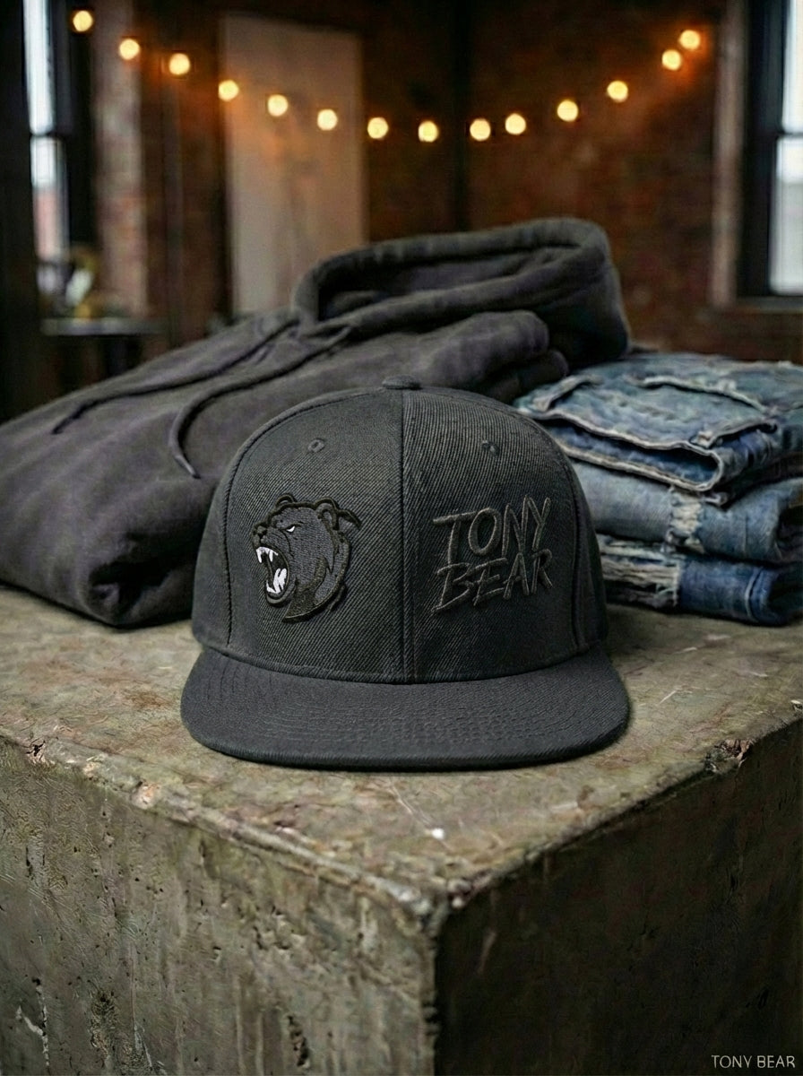 Mens - Tony Bear - Twill Snapback