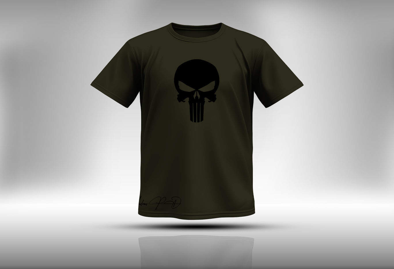 Punisher logo Custom T-shirt