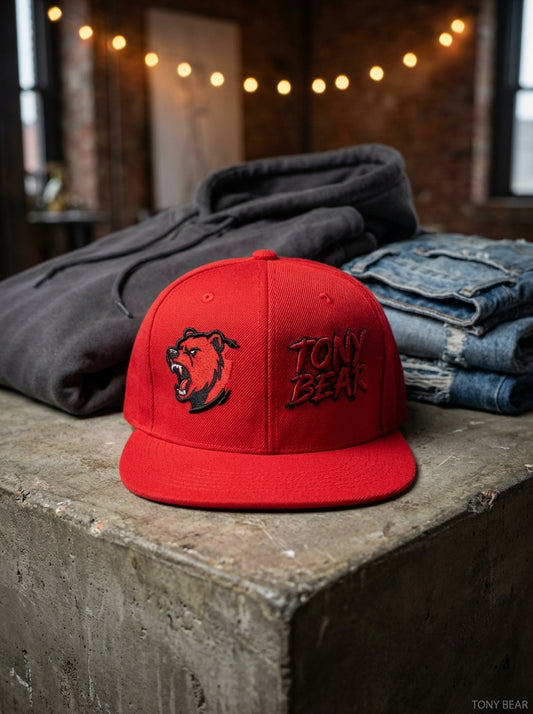 Mens - Tony Bear - Twill Snapback