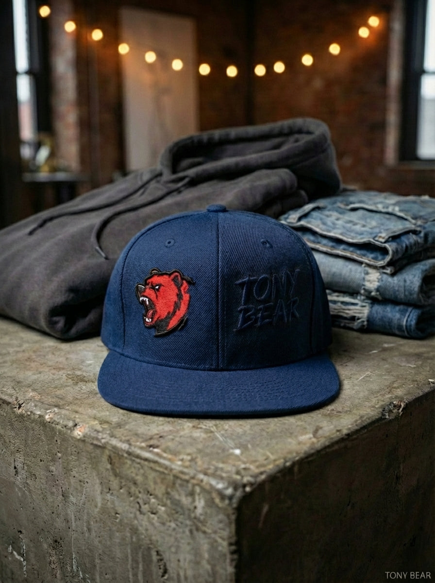 Mens - Tony Bear - Twill Snapback