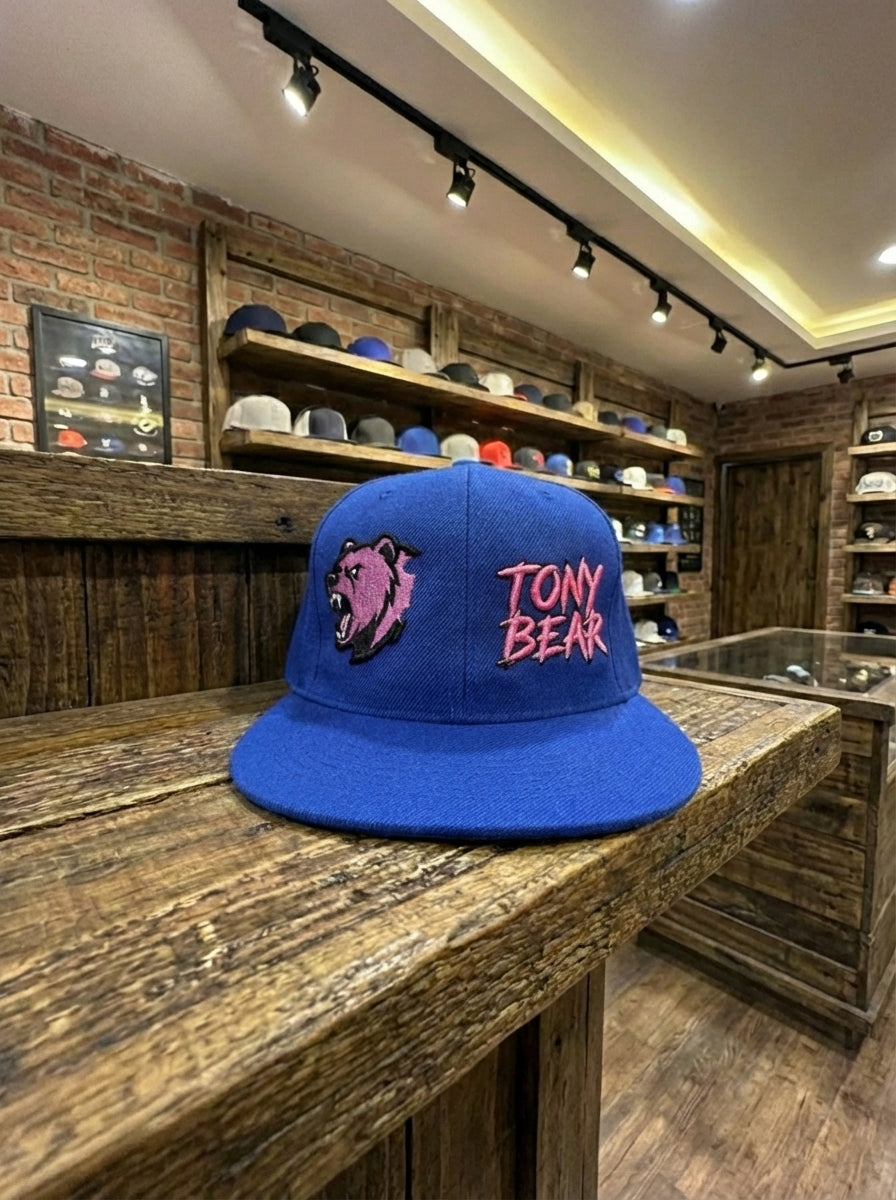 Pink Logo Tony Bear Hat
